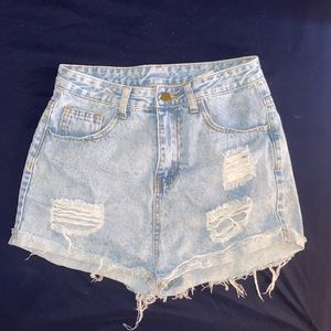 SHEIN high waist shorts
